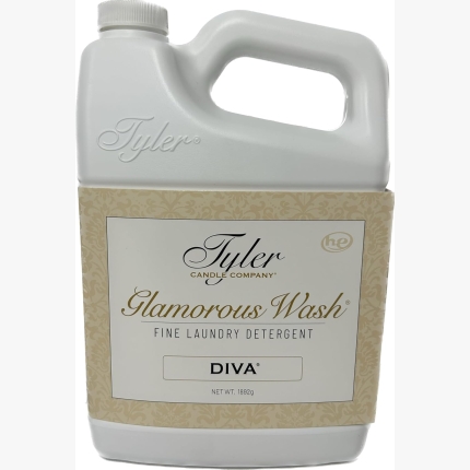 Tyler Glam Wash Laundry Detergent, Diva, Liquid, 64 Fl Oz (Half Gallon) HE Safe