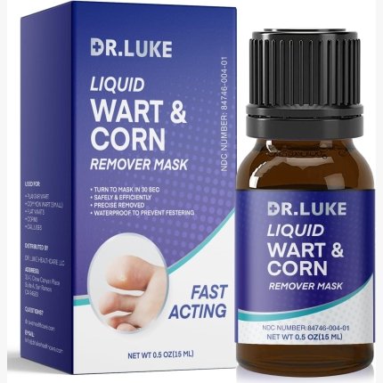 Dr. Luke Corn Removers for Toes: Deep Corn Removal for Feet Hand - 0.5 Oz