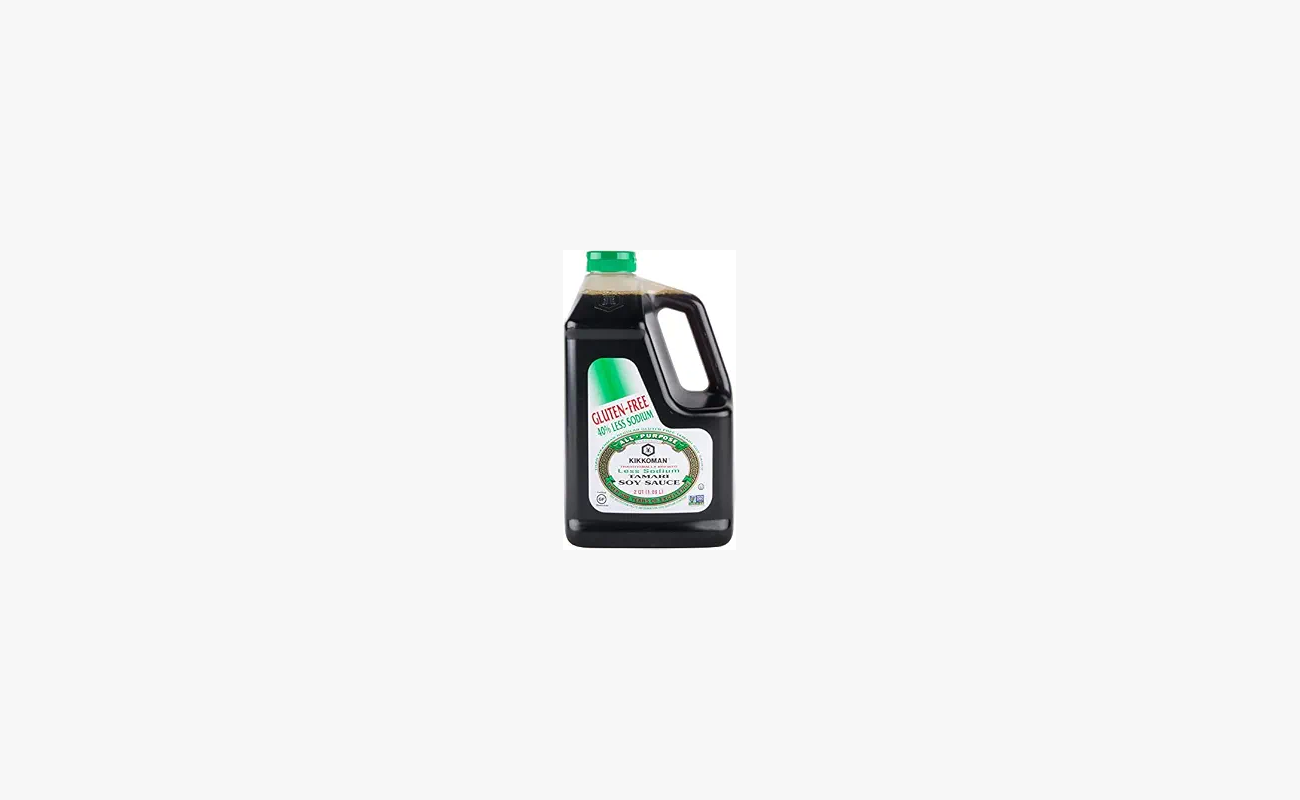 Kikkoman Less Sodium Tamari Soy Sauce 0.5 Gallon