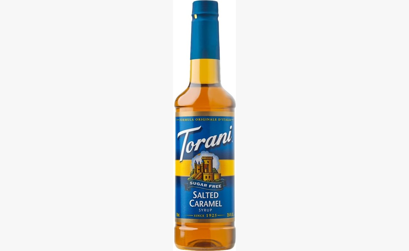 Torani Sugar Free Salted Caramel Syrup 25.4 oz