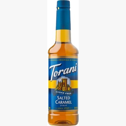 Torani Sugar Free Salted Caramel Syrup 25.4 oz