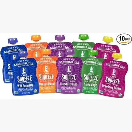 Mamma Chia Squeeze 5 Variety Pack