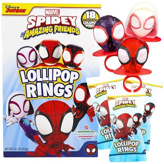 81z8Oq8VywL._SX569_ Spidey and His Amazing Friends Birthday Party Favor